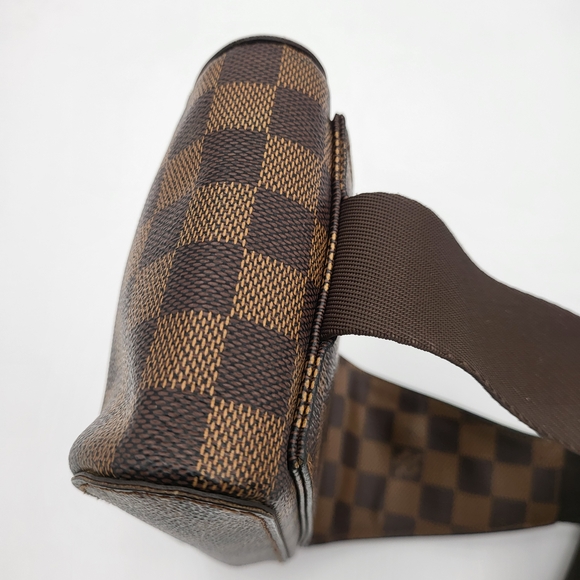 Louis Vuitton Damier Ebene Geronimos Sling Waist Bag. Authentic w/COA... - Picture 5 of 16